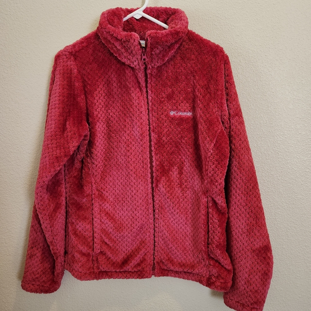 Columbia Women's Red Fleece Jacket